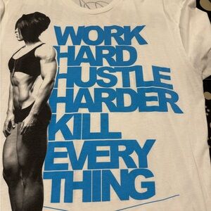 Work Hard Hustle Harder Kill Everything DLB shirt